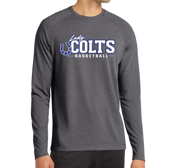 Lady Colts Bball Long Sleeve Dri-Fit Tees 26'