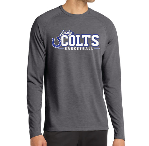 Lady Colts Bball Long Sleeve Dri-Fit Tees 26'