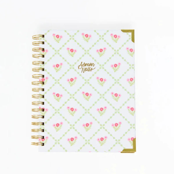 Sermon Notes Journal: Cottage Trellis