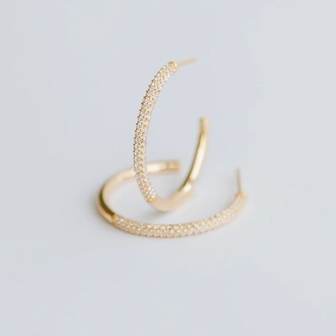 Emerson Medium Hoop Earrings