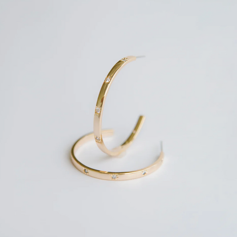 Anders Large Hoop Earrings