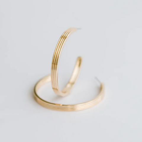 Shelia Large Hoop Earrings