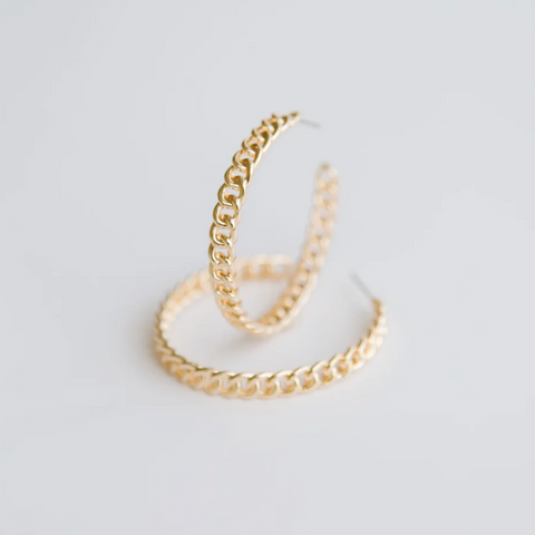 Chrisley Large Hoop Earrings