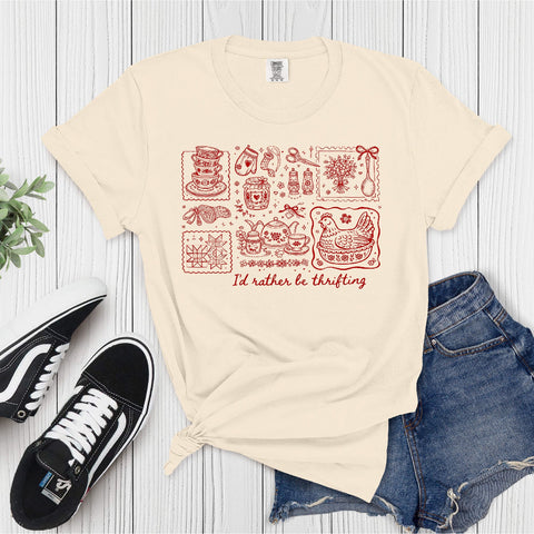 Rather be Thrifting Tee - Heidisonline