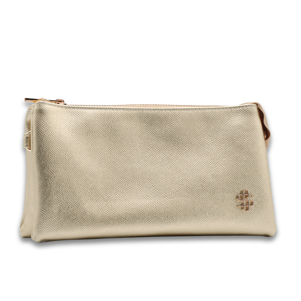 Simply Southern® Convertible Crossbody: Gold