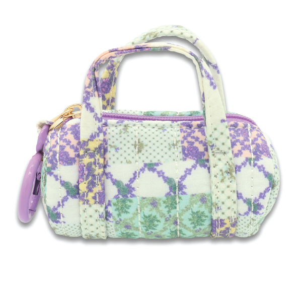 Simply Southern® Mini Duffle Coin Purse Keychain: Patch