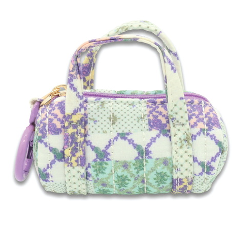 Simply Southern® Mini Duffle Coin Purse Keychain: Patch