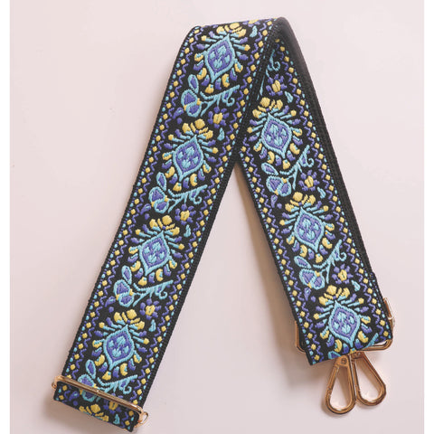 Adjustable Purse Strap: Peacock