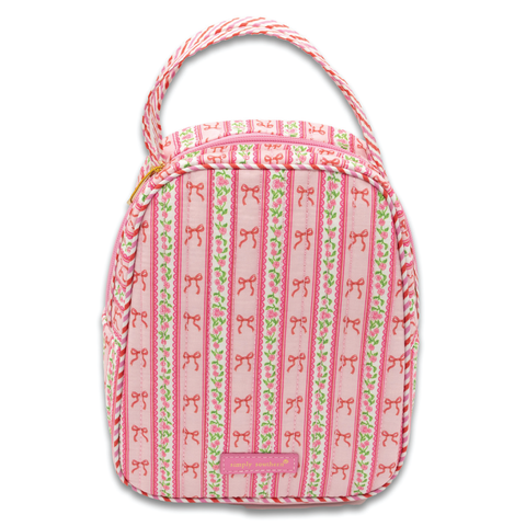Simply Southern® Quilted Lunch Tote: Pink