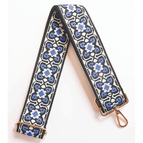 Adjustable Purse Strap: Blue