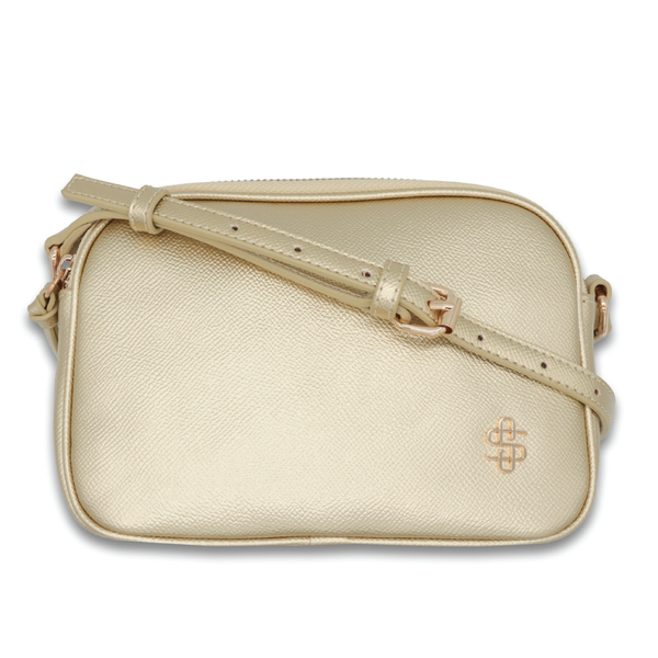 Simply Southern® Crossbody Purse: Gold