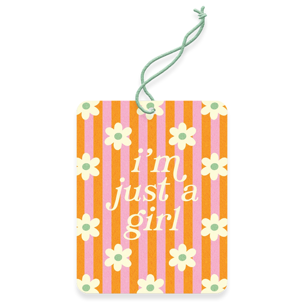 I'm Just A Girl Air Freshener