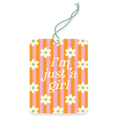 I'm Just A Girl Air Freshener