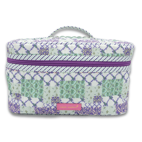 Simply Southern® Quilted Train Case: Patch