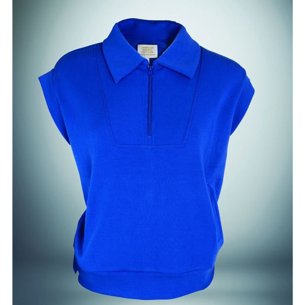Simply Southern® Zip Tess Pullover: Royal