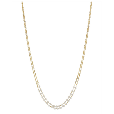 Layered Pearl Necklace