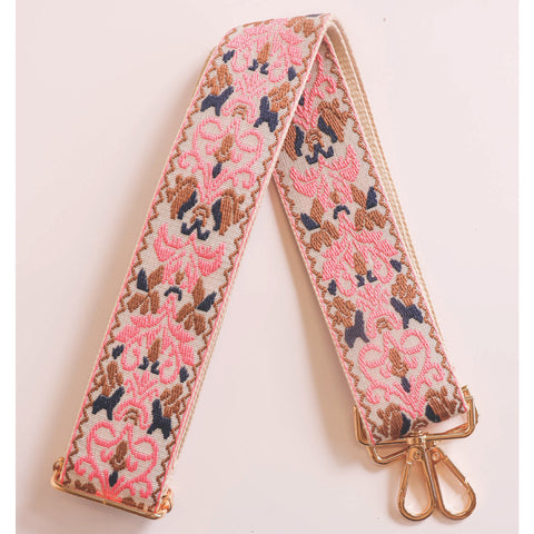 Adjustable Purse Strap: Pink