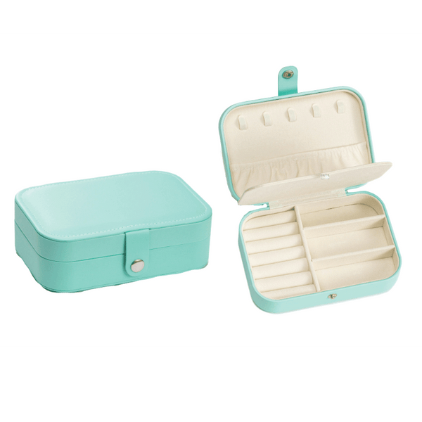 Mint Rectangle Jewelry Caddy