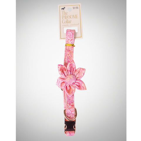 Simply Southern® Pet Collar: Pink Paisley