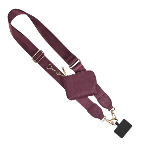 Clip & Go Maroon