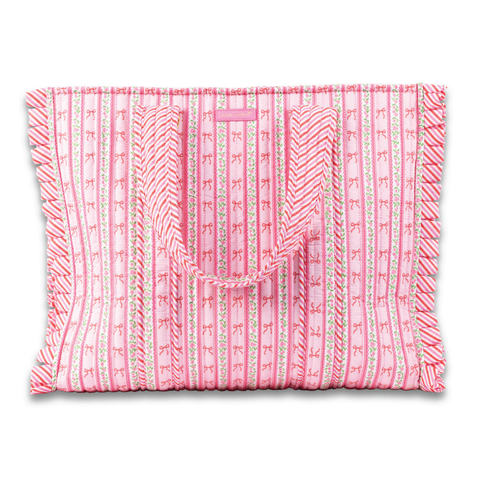 Simply Southern® Quilted Tote: Pink