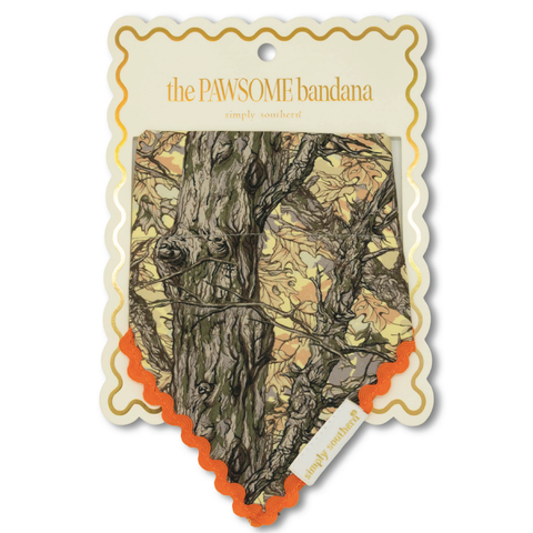 Simply Southern® Pet Bandana: Tree Camo