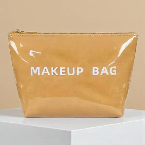 Tan MAKEUP BAG