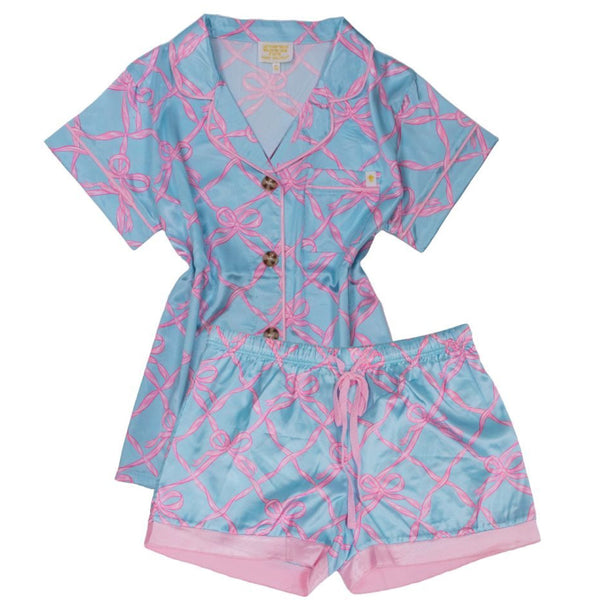 Simply Southern® Bownet Silky PJ Set