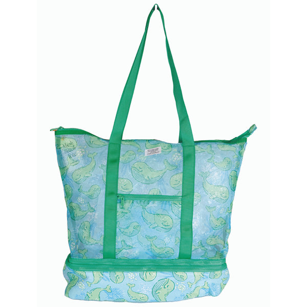 Simply Southern® Mesh Cooler Tote: Whale