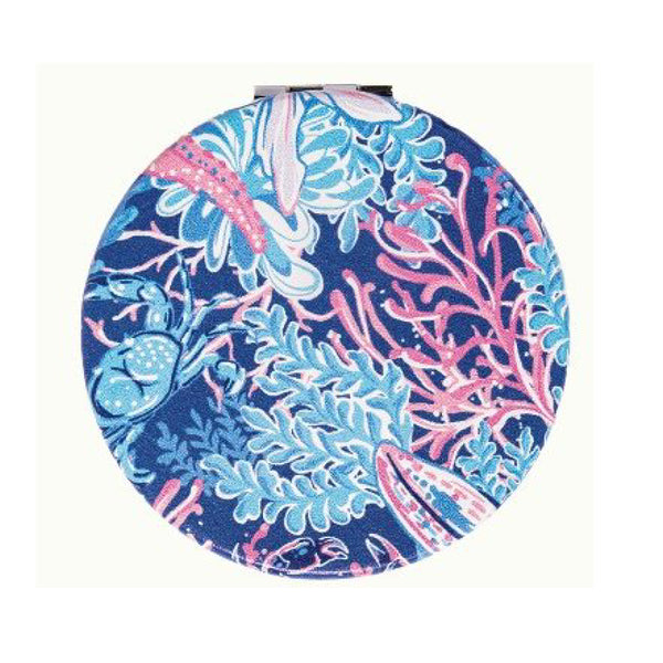 Simply Southern® Magnifying Compact Mirror: Reef