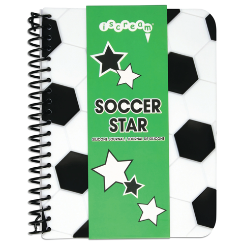 Soccer Star Silicone Journal
