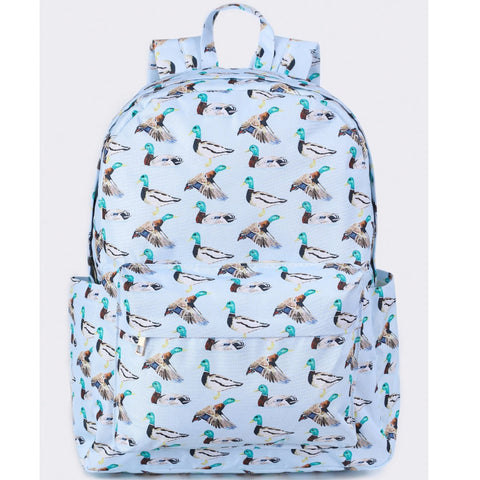 Duck Hunting Canvas Backpack
