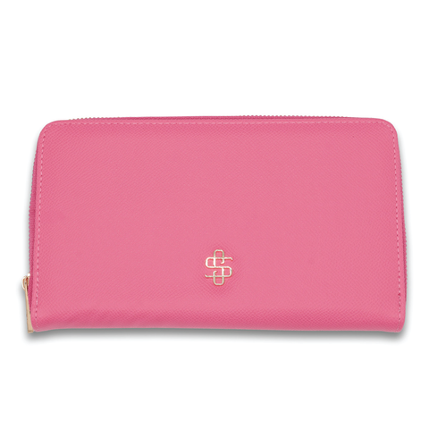 Simply Southern® Vegan Leather Wallet: Pink