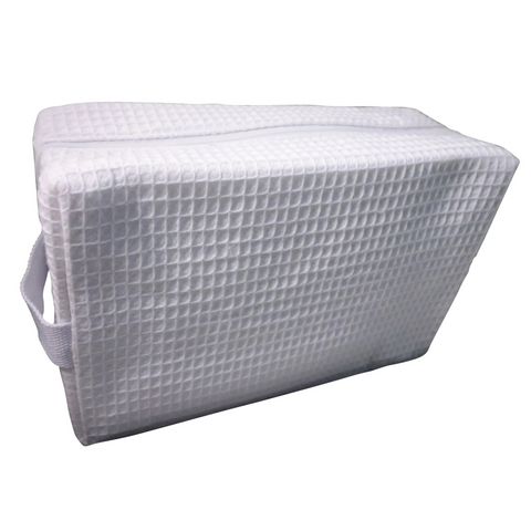 Large Waffle Cosmetic Bag