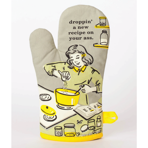 Droppin' a New Recipe Oven Mitt