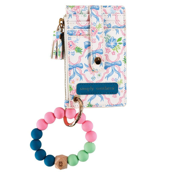 Bead Bracelet Card Holder: Ribbon