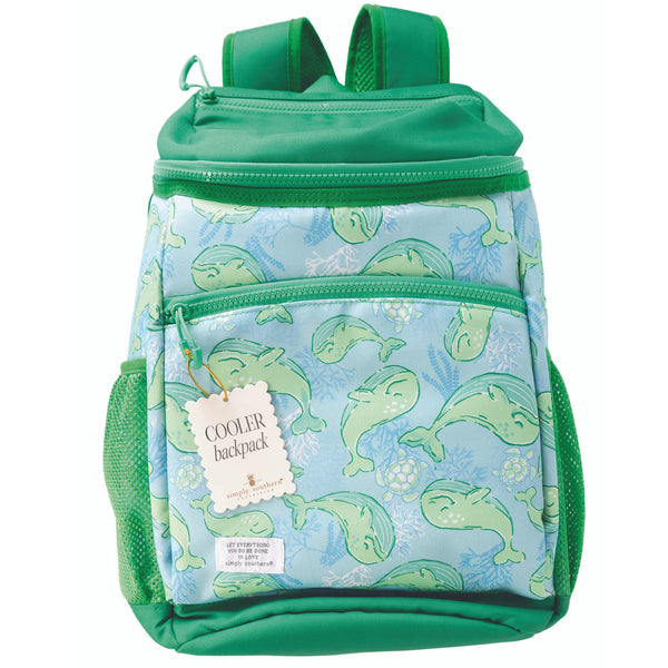 Simply Southern® Cooler Backpack: Whale