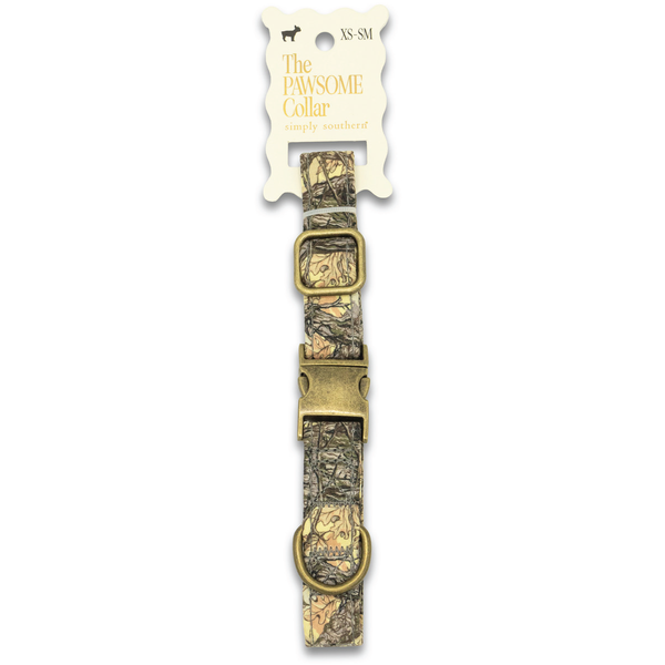 Simply Southern® Pet Collar: Tree Camo