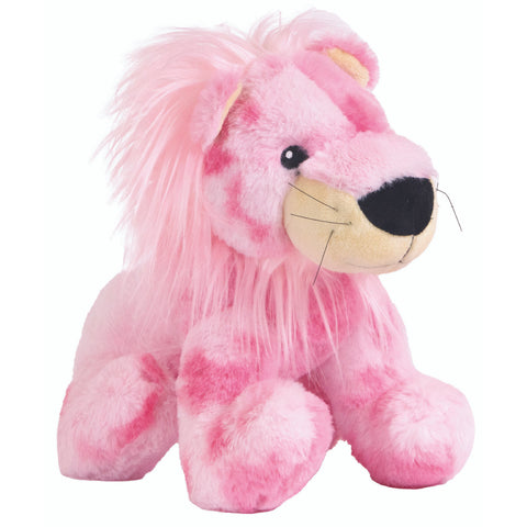 Simply Southern® Small Trackable Pink Plush Lion