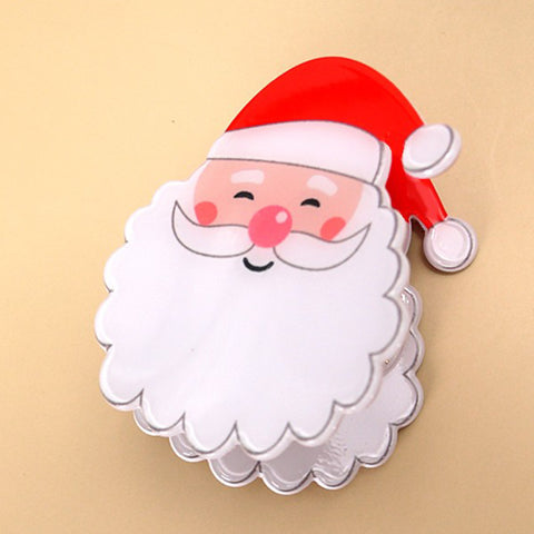 Santa Hair Claw Clip