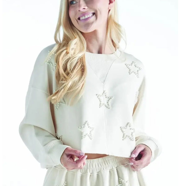 Piper Pullover: Off White