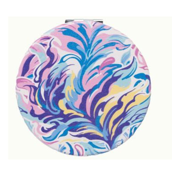 Simply Southern® Magnifying Compact Mirror: Watercolor