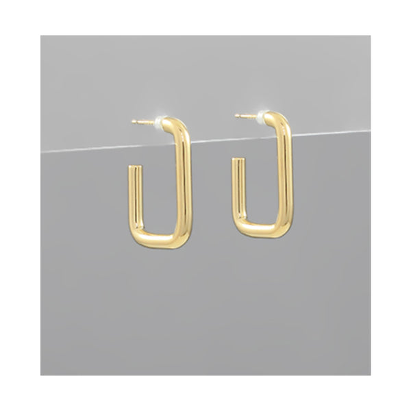 Rectangle Open Hoops