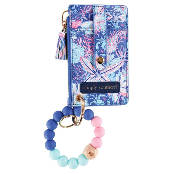 Bead Bracelet Card Holder: Reef