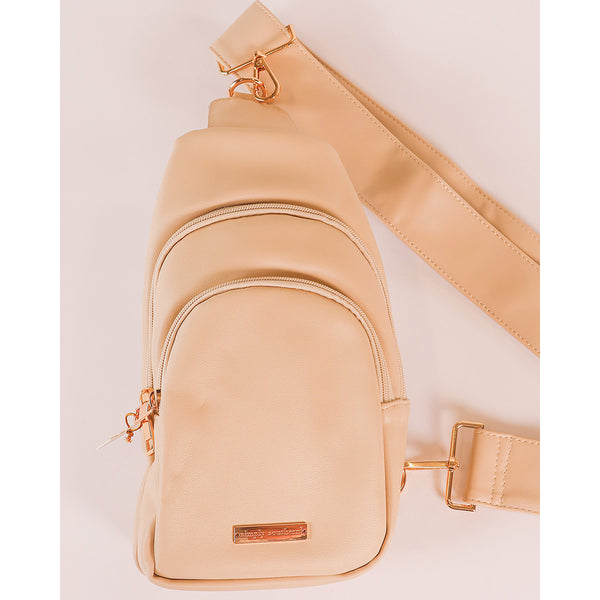 Simply Southern® Cream Sling Crossbody