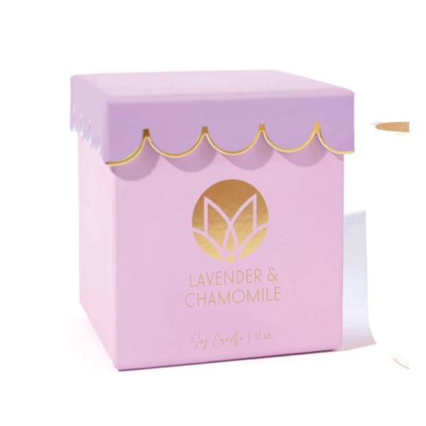 Lavender & Lime Soy Candle