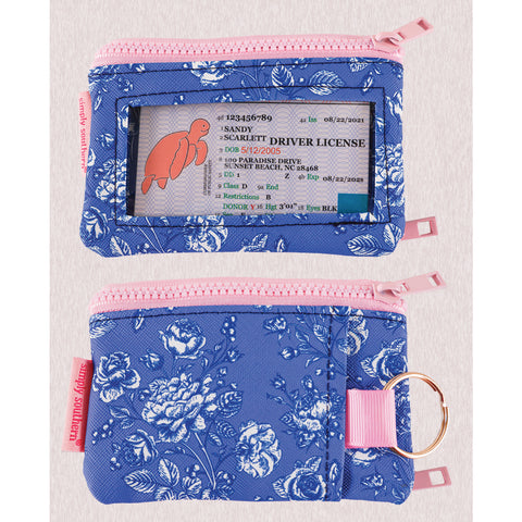 Simply Southern® ID Wallet: Rose Blue