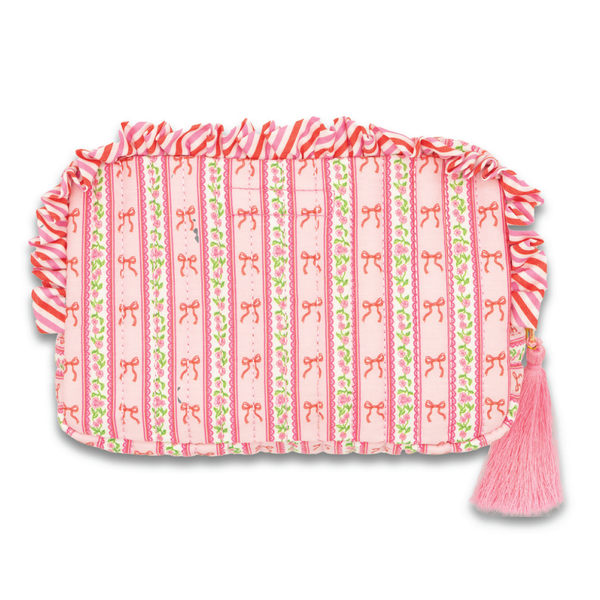 Simply Southern® Quilted Cosmo Bag: Pink