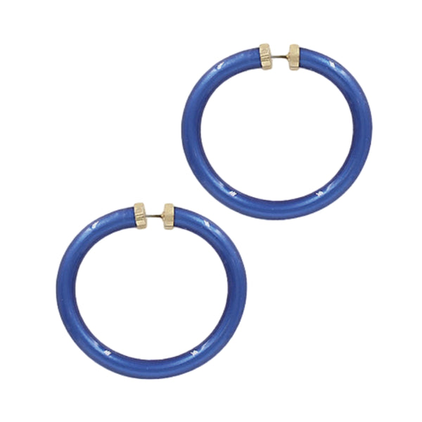 Tube Jelly Endless Hoops: Blue