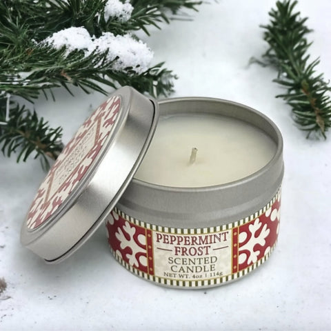 Peppermint Frost Candle